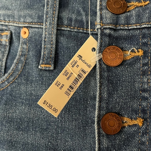 NWT Madewell 10” hi-rise skinny jeans - Picture 5 of 7